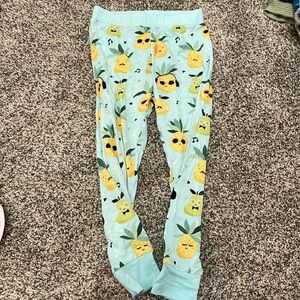 18-24 months Little Sleepies Pineapple/Pear long sleeve pajamas